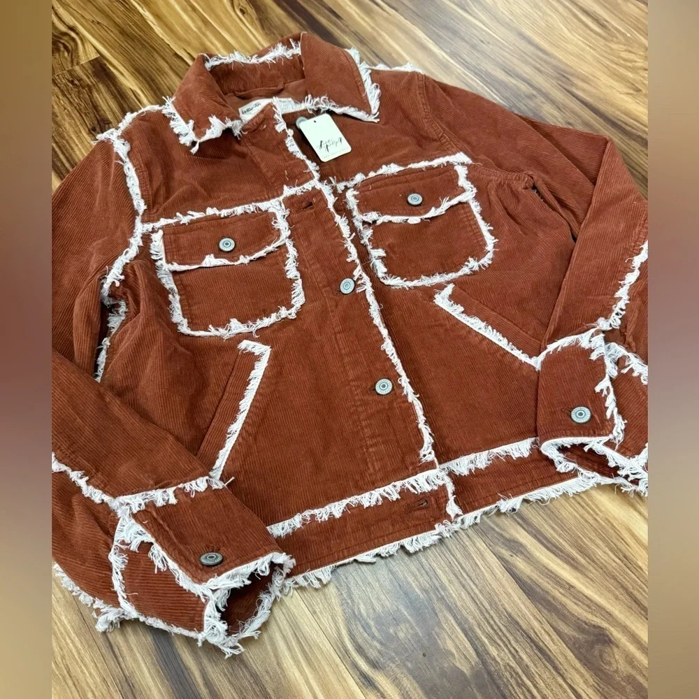 Free People Heartland Corduroy Jacket